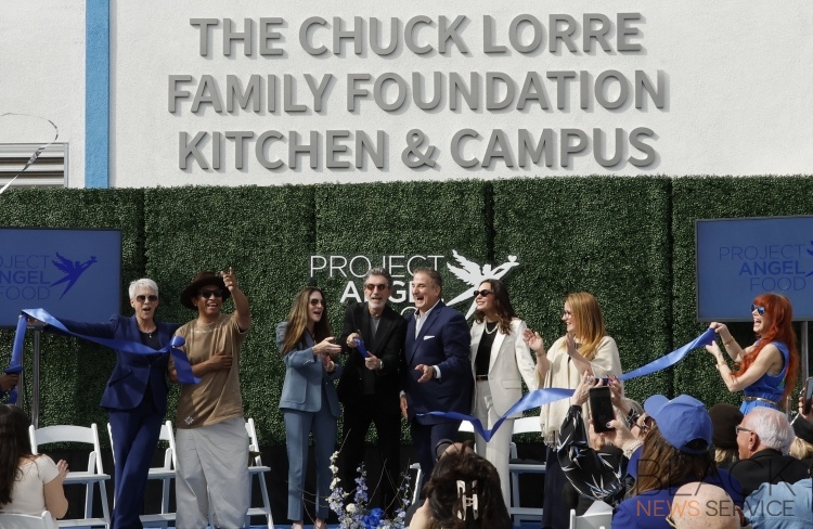 Project Angel Food Grand Opening of The Chuck Lorre Family Foundation Kitchen