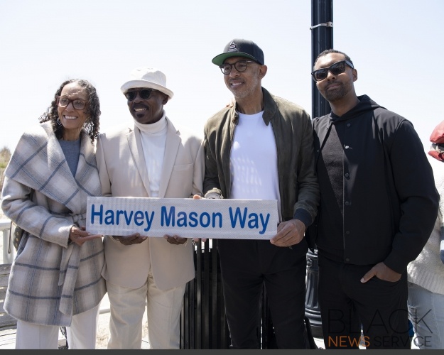 Harvey Mason Street Dedication