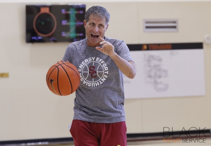 Trojans Basketball Opens Practice to the Media